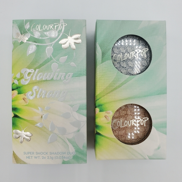 Colourpop Super Shock Shadow Glowing Strong Eyeshadow Duo NEW - Picture 10 of 11